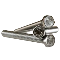 1"-8 x 5" Hex Cap Screws, 18-8 Stainless Steel, Full Thread, Coarse (UNC), ASTM F593, Qty 10 Weekend Sale