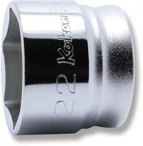 Ko-ken 3400MZ-22 3/8 Sq. Dr. Socket 22mm 6 point Length 23mm Z-series Limited Offer