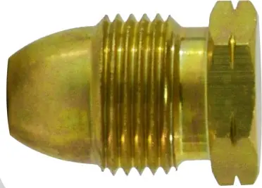 Midland Metal 34036 Plug POL, Brass Price Drop