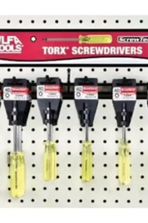 Alfa Tools SCD143H T15 x 6-1/8 Torx Screwdriver Hanger Direct From Factory