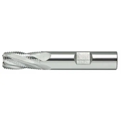 Crafted Alfa Tools SCREM50829 1/4 Long 4 Flute Coarse Carbide Roughing End Mill
