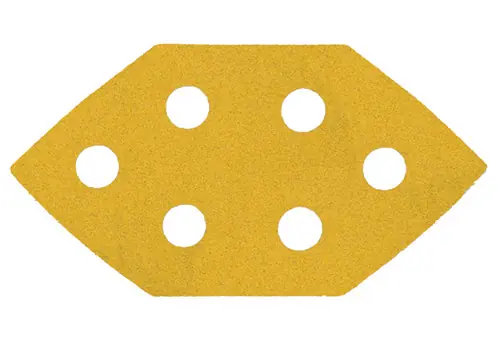 Alfa Tools PTAD2150 150G Psa Diamond Triangles Aluminum Oxide Gold Paper, 50 Pack Best Choice