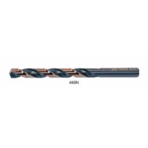 Crafted Drillco I 21 3-1/4" 135° Split Point / Straight Shank Jobber Drill