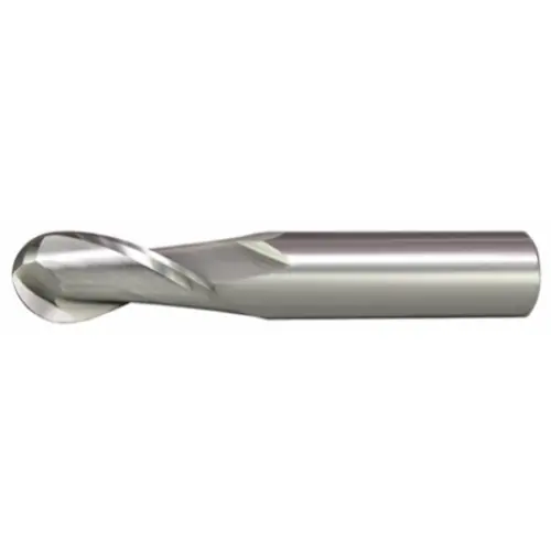 Bargain Alfa Tools SCB61373 3/16 x 3/16 Carbide 2 Flute Ball Single End Mill