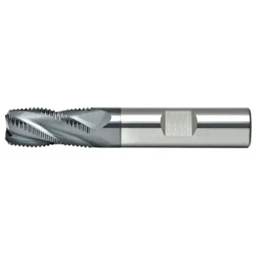 Authentic Alfa Tools SCREM50830AL 3/8 Long 4 Flute Coarse Altin Carbide Roughing End Mill