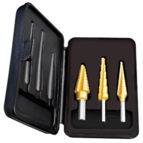 Latest Alfa Tools MBS15TN 3 pc Probit Drill Tin Coated Set Plastic Case