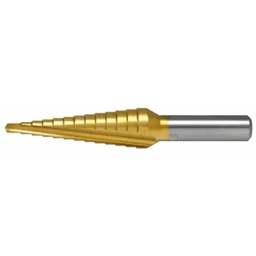 Budget Alfa Tools MB52502TNC "B"HSS Probit Cone Drill Tn Coated Carded