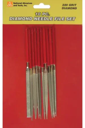 Top Pick Alfa Tools F65198 10 pc Diamond Needle File Set