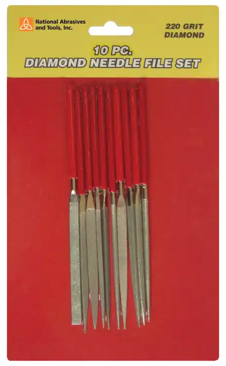 Top Pick Alfa Tools F65198 10 pc Diamond Needle File Set