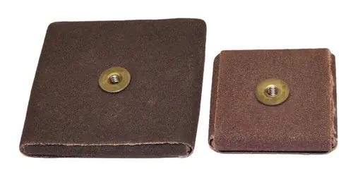 Alfa Tools SP78025 2" x 1/2" 60 Grit Aluminum Oxide Square Pad, 100 Pack Price Drop