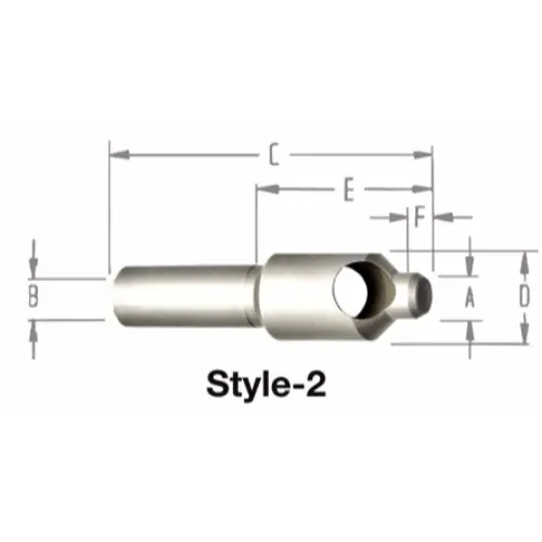 Alfa Tools CD98728 1/2 x 33/64 x 1/2 USA Countersink & Deburring Tool In Demand