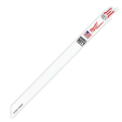 Milwaukee Tool 48-01-2169 12" 18 TPI SAWZALL Blade for Medium Metal Bulk 10, 10 Pack Fan Favorite