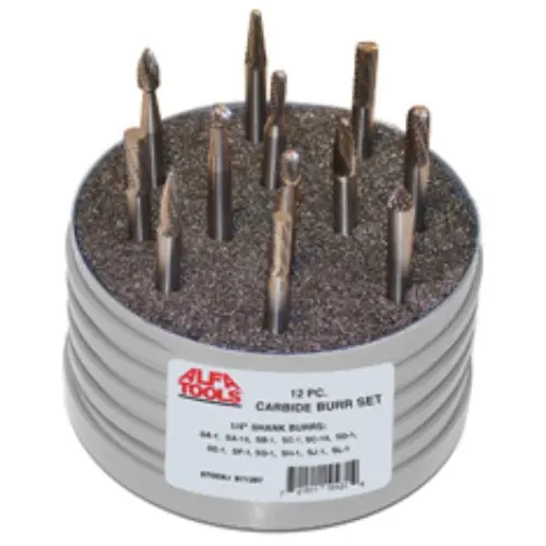 Buy Online Alfa Tools B71290D 16 pc Carbide Burr Set, Double Cut