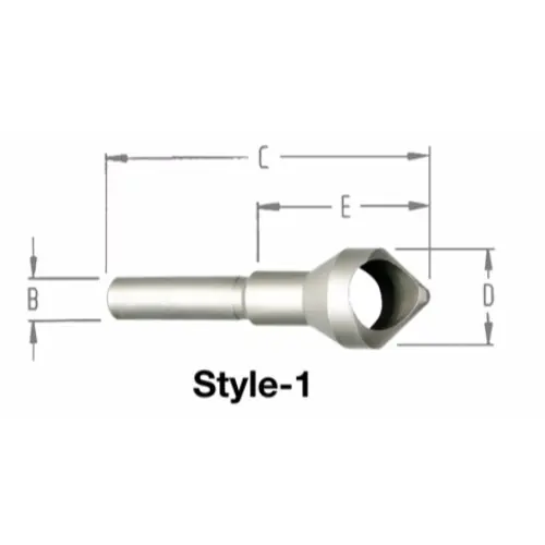 Alfa Tools CD98816 No.8 x 1/4 USA Countersink & Deburring Tool While Supplies Last