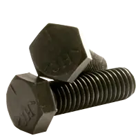 Genuine 7/16"-14 x 3 1/4" Hex Cap Screws, Grade 5, Plain Finish, Partial Thread, Coarse (UNC), Medium Carbon Steel, Qty 25