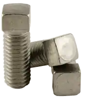 3/8"-16 x 3" Square Head Set Screws, Cup Point, 18-8 Stainless Steel, Coarse (UNC), Case Hardened, Qty 50 Instant Buy