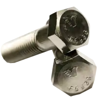 While Supplies Last 7/16"-14 x 6" Hex Cap Screws, 316 Stainless Steel, Partial Thread, Coarse (UNC), ASTM F593, Qty 25