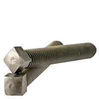 1/2"-13 x 5" Square Head Set Screws, 1/2 Dog Point, Plain Finish, Coarse (UNC), Case Hardened, Qty 25 Limited Offer
