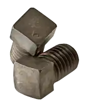 Limited Time 1/2"-13 x 3" Square Head Set Screws, Cup Point, Plain Finish, Full Thread, Coarse (UNC), Alloy Steel, Thru-Hardened, Qty 50