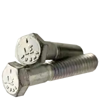 3/4"-10 x 2" Hex Cap Screws, Grade 5, Zinc Cr+3, Full Thread, Coarse (UNC), Medium Carbon Steel, Made in USA, Qty 25 Reduced Price