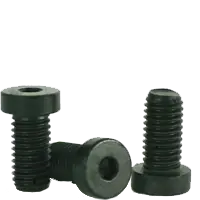 Time-Limited M12-1.75 x 30mm Low Head Socket Cap Screws, Thermal Black Oxide, Metric Class 10.9, Full Thread, Coarse (UNC), Alloy Steel, DIN 7984, Qty 50