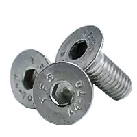 M4-0.70 x 6 mm Flat Head Socket Cap Screws, 316 Stainless Steel A4, Full Thread, Coarse (UNC), Qty 100 Discount