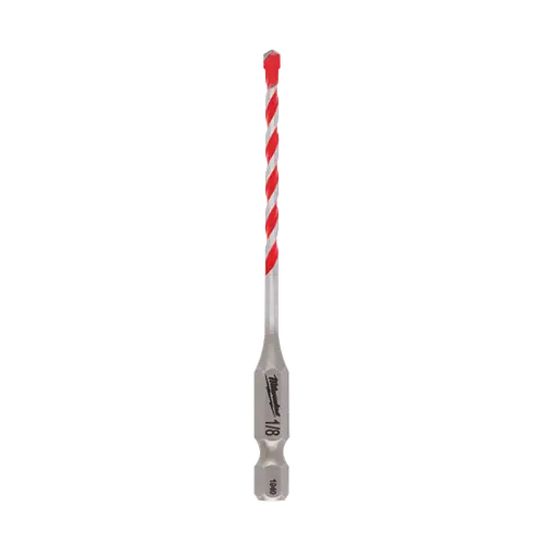 Milwaukee Tool 48-20-9025 7/16" x 4" x 6" SHOCKWAVE Impact Duty Carbide Hammer Drill Bit with POWER TIP, 3 Pack Grab Now
