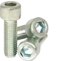 5/8"-11 x 4 1/2" Socket Head Cap Screws, Zinc-Bake Cr+3, Partial Thread, Coarse (UNC), Alloy Steel, Qty 25 Brand New