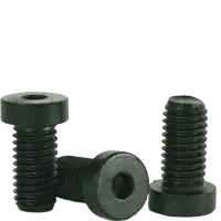 Next Day Delivery 8-32 x 3/8" Low Head Socket Cap Screws, Thermal Black Oxide, Coarse (UNC), Alloy Steel, Qty 100