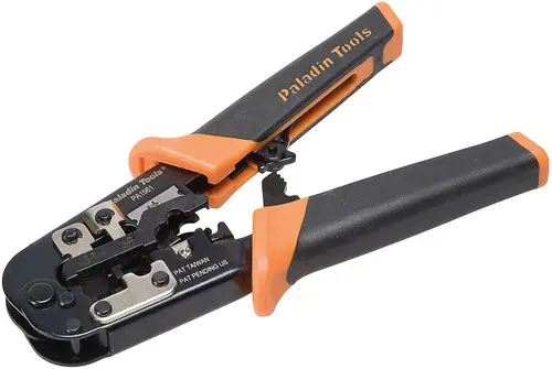 GREENLEE COMMUNICATIONS Crimper,RJ-45/11/12/22/Cat6/5e/5/3,7.5" 1561 Popular