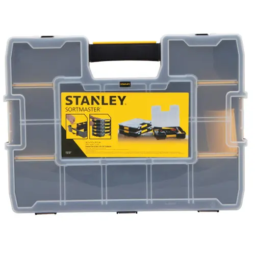 Stanley STST14027 Sortmaster 15-Compartment Small Parts Organizer (4 EA) Order Now