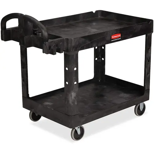 Fast Shipping RUBBERMAID Utility Cart,500 lb. Load Cap. FG452088BLA