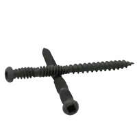 Limited Time 10 x 3" Composite Screws (Wood & Deck Screws), Phillips Square Drive, Gray, Qty 5