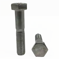 M20-2.50 x 130 mm Hex Cap Screws, 316 Stainless Steel A4, Partial Thread, Coarse (UNC), DIN 931, Qty 10 Price Cut