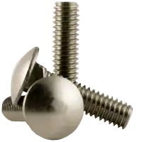 Weekend Sale 5/16"-18 x 1 3/4" Carriage Bolts, 316 Stainless Steel, Full Thread, Qty 100