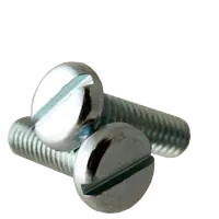 6-32 x 1 1/2" Machine Screws, Slotted Pan Head, Zinc Cr+3, Full Thread, Qty 100 Bargain