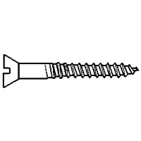 6 x 2 1/2" Wood Screws, Phillips Round Head, Zinc Cr+3, Qty 100 Exclusive Offer