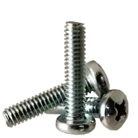 1/4"-20 x 1 1/2" Machine Screws, Phillips Pan Head, Zinc Cr+3, Full Thread, Qty 100 Best Choice