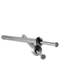 Big Sale 1/4" x 3" Hammer Drive Anchors, Mushroom Head, Zinc, Alloy Steel, w/ Zinc Plated Steel Nails, Qty 50