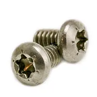 One Day Deal 10-24 x 5/8" Machine Screws, Torx Drive Pan Head, T25 Drive 6-Lobe, 18-8 Stainless Steel A2, Full Thread, Qty 500