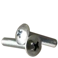 10-24 x 7/8" Machine Screws, Phillips Truss Head, Zinc Cr+3, Full Thread, Qty 100 Get Yours