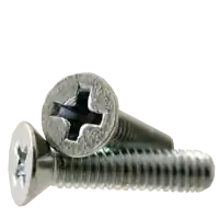 Trusted Brand 10-24 x 1 3/4" Machine Screws, Phillips Flat Head, Zinc Cr+3, Full Thread, Qty 100