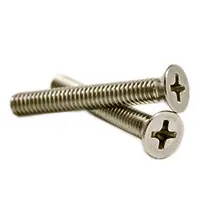Grab Now 6-32 x 1 1/4" Machine Screws, Phillips Flat Head, 316 Stainless Steel, Full Thread, Qty 1000