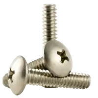 Next Day Delivery 8-32 x 1 1/2" Machine Screws, Phillips Truss Head, 18-8 Stainless Steel, Full Thread, Coarse (UNC), Qty 500