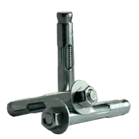 1/2" x 2 1/4" Sleeve Anchor w/ Hex Nut, Zinc Cr+3, Qty 25 Free Returns