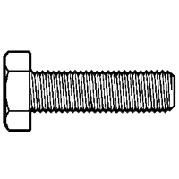 New Arrival 5/8"-11 x 5 1/2" Hex Tap Bolts, Grade A, A307, Hot-Dipped Galvanized HDG, Full Thread, Qty 80