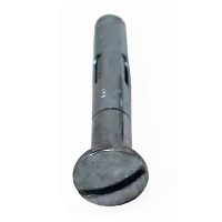 One Day Deal 3/8" x 3 3/4" Sleeve Anchor, Slotted Round Head, Zinc Cr+3, Qty 50