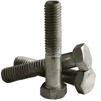 5/16"-18 x 2 1/2" Hex Bolts, Grade A, A307, Hot-Dipped Galvanized HDG, Partial Thread, Coarse (UNC), Qty 100 Secure Checkout