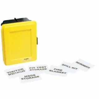 Best Seller Allegro 4400Y Small Yellow Plastic Wall Case W/Single Shelf