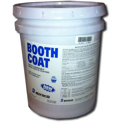 Binks 29-248 Clear Water Based Boothcoat (1 GAL) Buy Direct